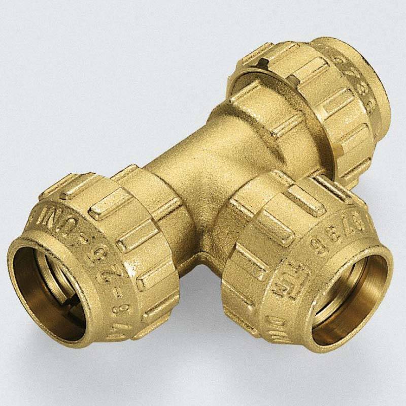 Тройник обжимной Tiemme 50х4.0 мм 3400055