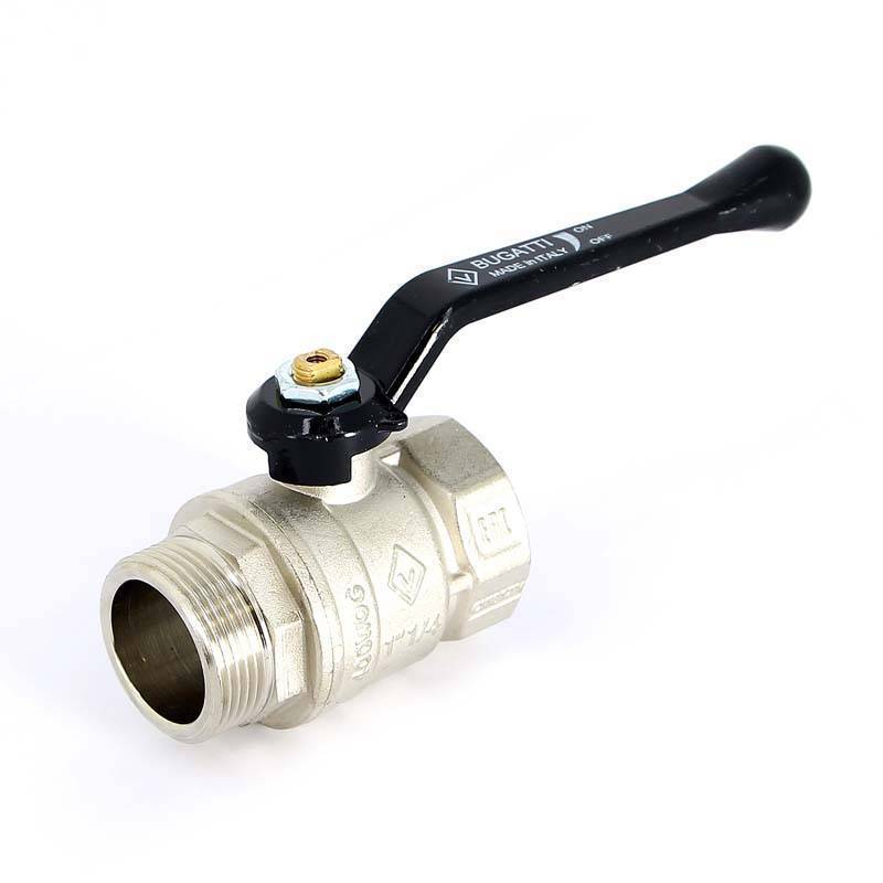 Кран шаровой Bugatti Arizona 605 НВ 1 1/4 рычаг 06050083