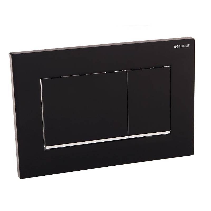 Кнопка смыва Geberit Delta51 черный глянец 115.105.DW.1