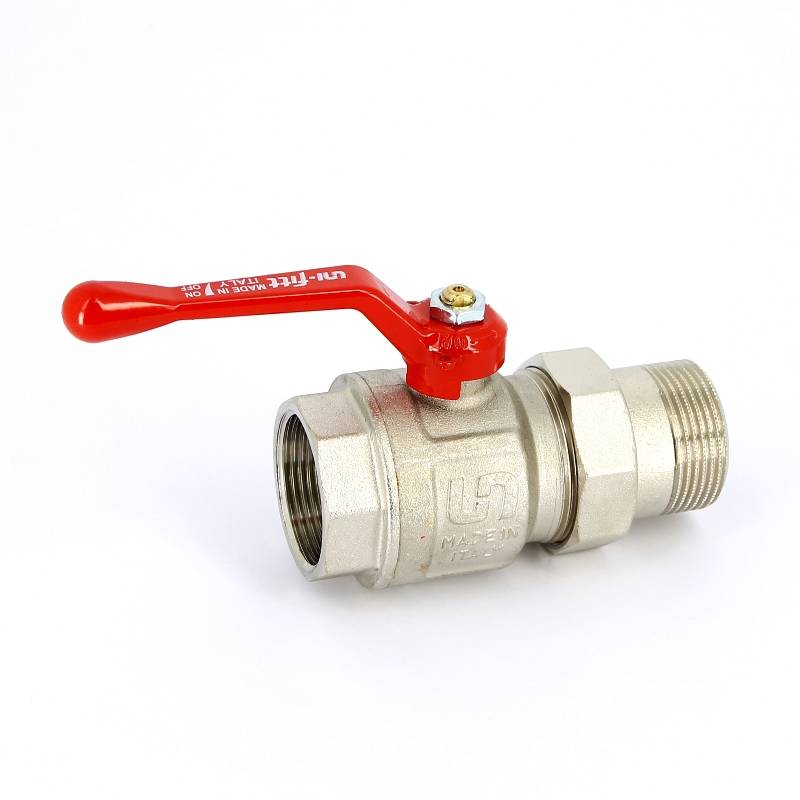 Кран шаровой Uni-Fitt полнопроходной НВ с разъемным соединением рычаг 1 1/4 113L5000