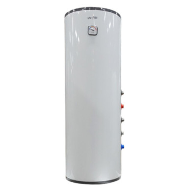 Бойлер TITAN W 100 литров, бак в баке, настенный, нерж. сталь, нижнее подкл.