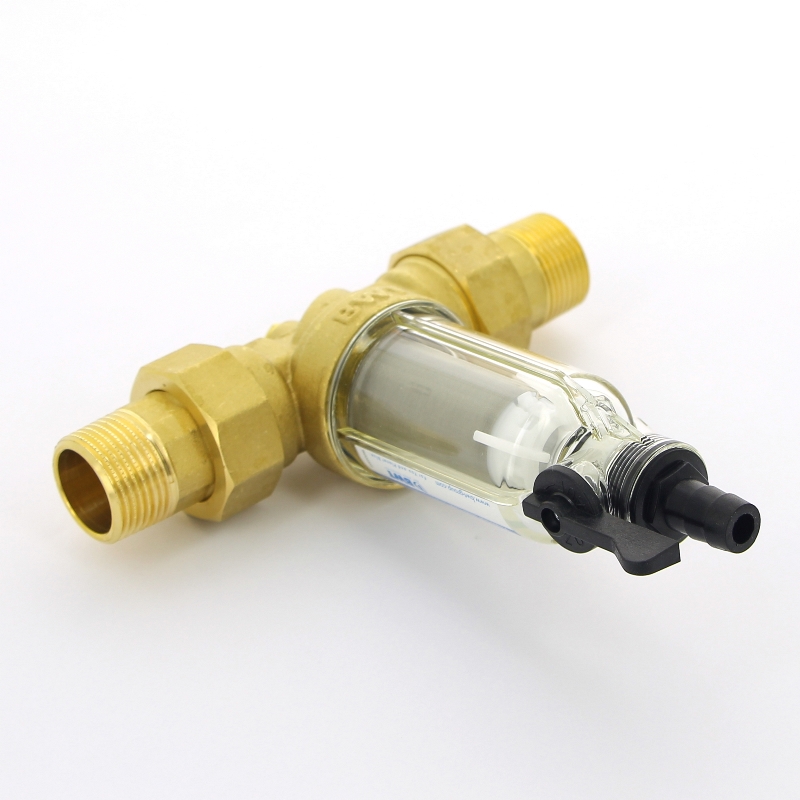 Фильтр промывной Protector mini 1 100 мкм для х/в, пластик. колба