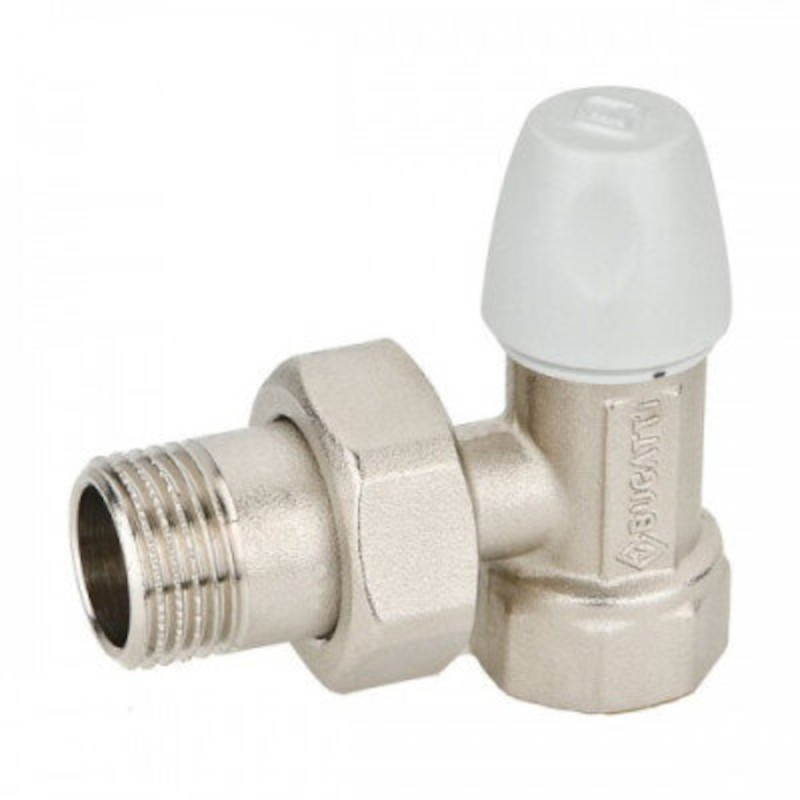 Вентиль обратный угловой НВ 1/2 DALLAS с разъёмным соединением, серия 8807