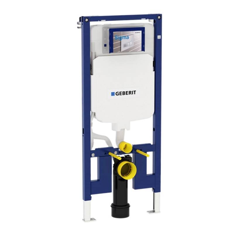 Система инсталляции для унитаза Geberit Duofix 114 см с бачком Sigma 8 см 111.796.00.1