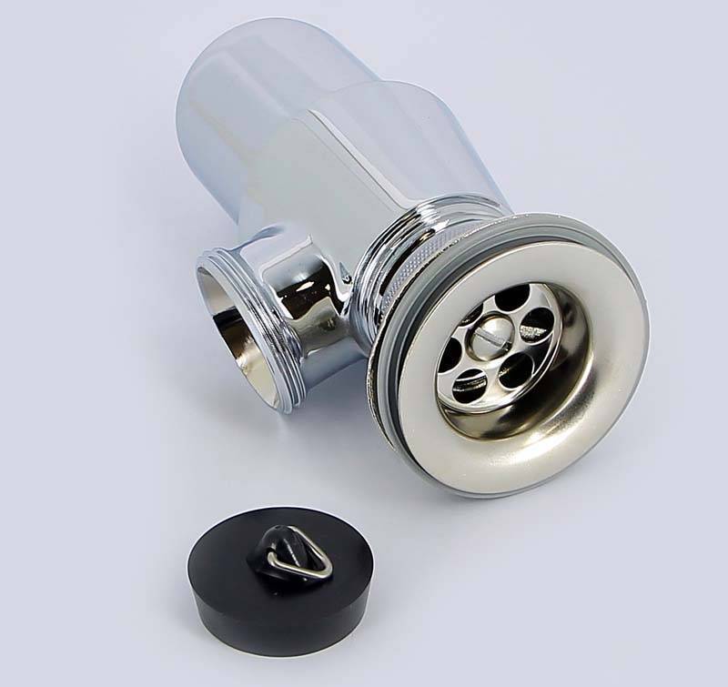 Сифон бутылочный Viega 5754.2 1 1/4х32 мм с универсальным отводом хромированный 105631