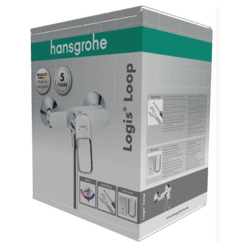 Смеситель для душа Hansgrohe Logis Loop внешний монтаж хром 71247000