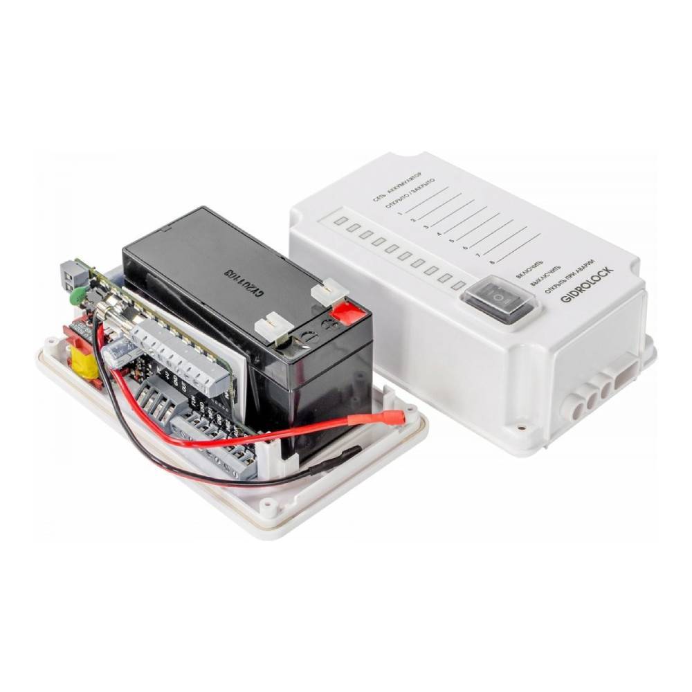 Блок управления Gidrolock Premium с аккумулятором