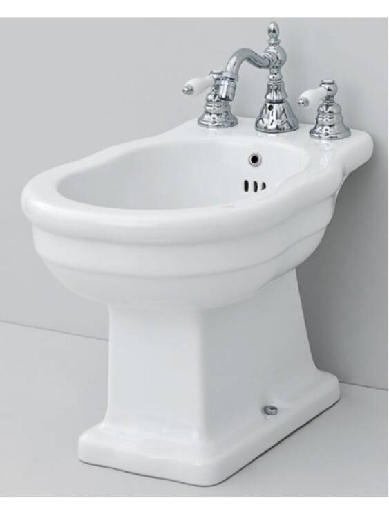 Биде напольное Artceram Hermitage 360х550х385 мм Glossy White HEB002 01 00