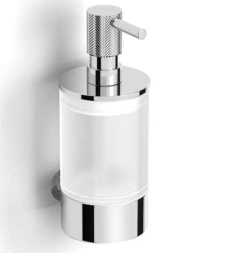 Дозатор для жидкого мыла Splendy Passion нажимной сверху черный матовый PA4041VSBM