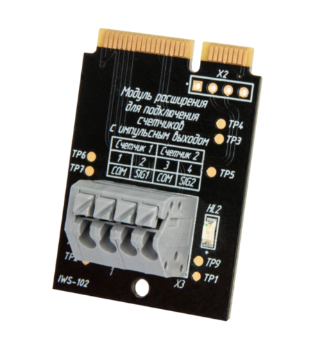 Плата расширения Stahlmann Smart для подключения счетчиков воды 2287308