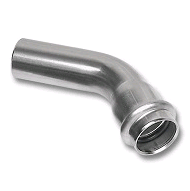 Отвод Sanha NiroPress 316L 45° 88.9 мм ВПр-НПр 69040893