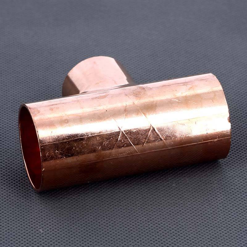 Тройник медный Viega под пайку 42х35х42 мм 113711