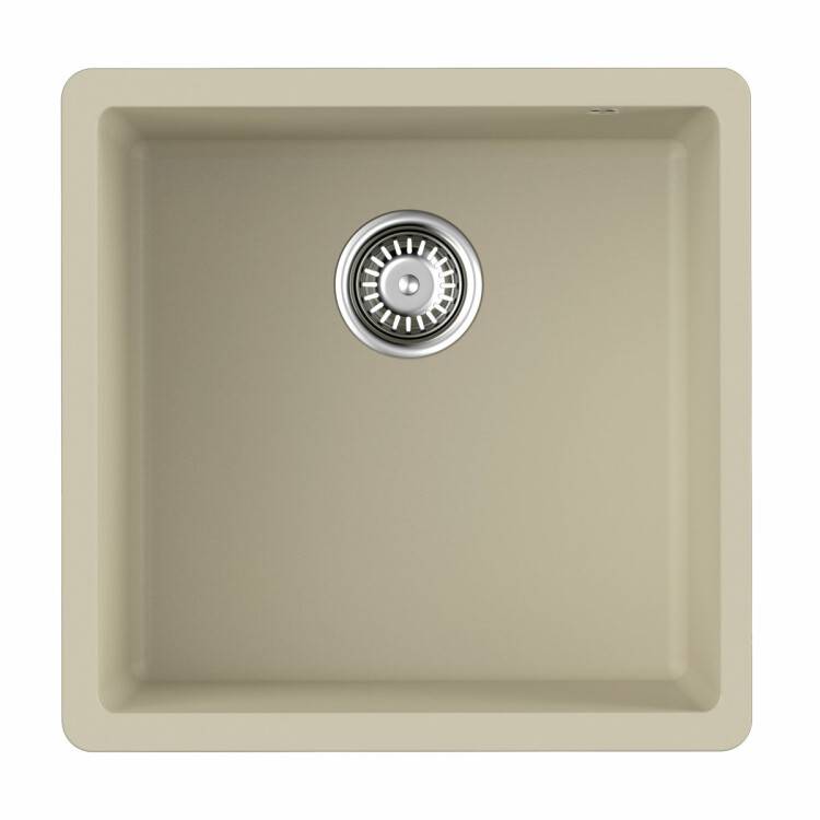 Мойка кухонная OMOIKIRI Bosen 44 440x440 мм без отверстия ваниль 4993596