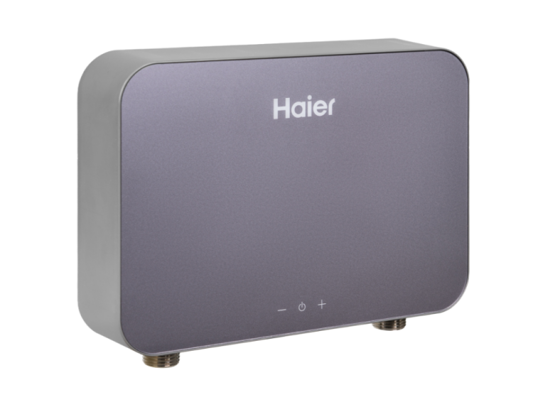 Водонагреватель проточный электрический Haier SMART-EI6 5.7 кВт сухой ТЭН черный сапфир GA0T6RE07RU