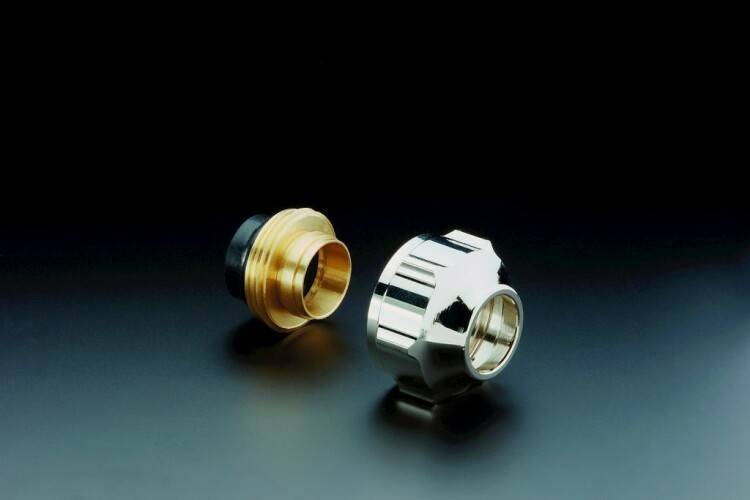 Присоединительный набор Oventrop 3/4 x 15 мм латунь никелированный мягкое уплотнение 1027443