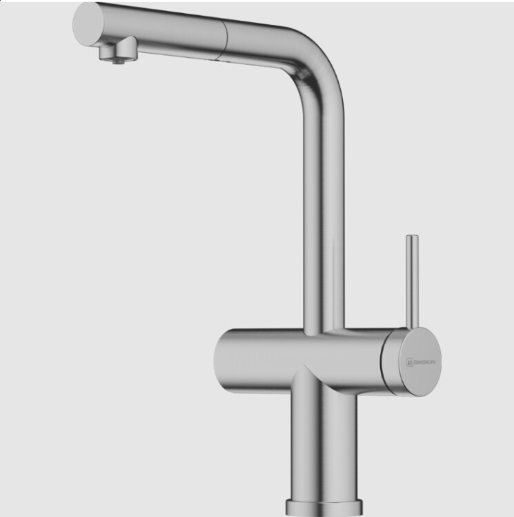 Смеситель для кухни OMOIKIRI Karatsu-S нержавеющая сталь 4994589