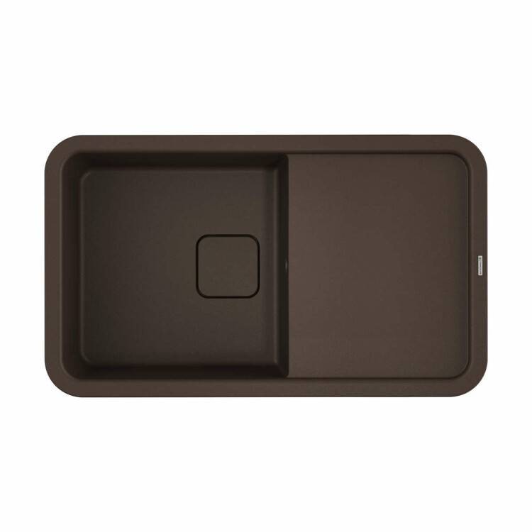 Кухонная мойка OMOIKIRI Tasogare 86 темный шоколад 860x510 мм 4993468