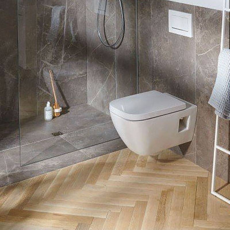 Унитаз подвесной Geberit Renova Plan Rimfree безободковый 54х36 см 202170000