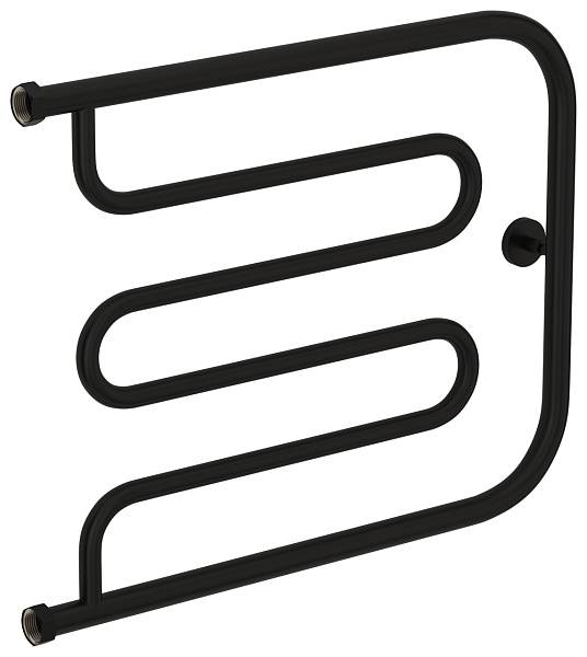 Полотенцесушитель водяной Сунержа Лира 650x500 мм матовый черный 31-4011-5065