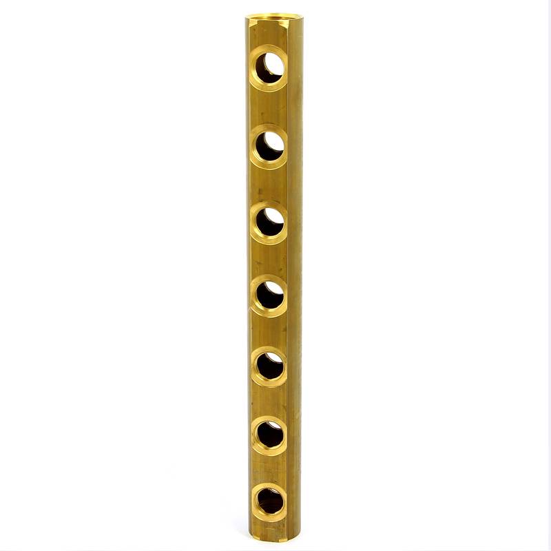 Коллектор магистральный двусторонний Itap 860 1 7 выходов 1/2 ВР 50 мм 860010007