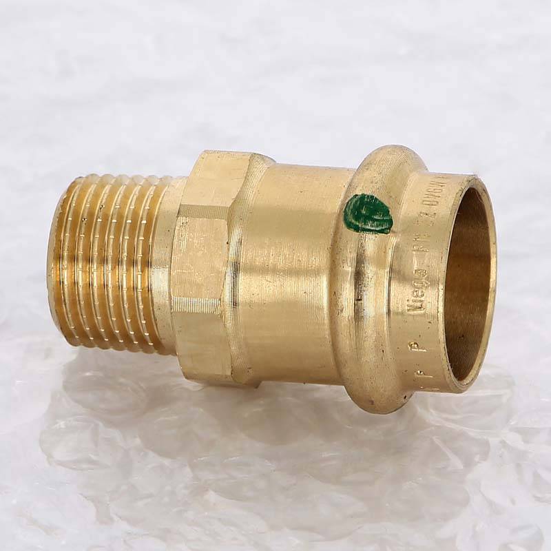 Муфта переходная пресс-Н Viega Sanpress бронза 22x3/4 104306