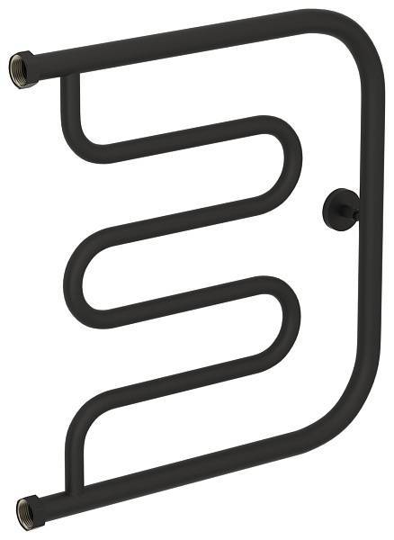 Полотенцесушитель водяной Сунержа Лира 500x500 мм темный титан муар 15-0011-5050