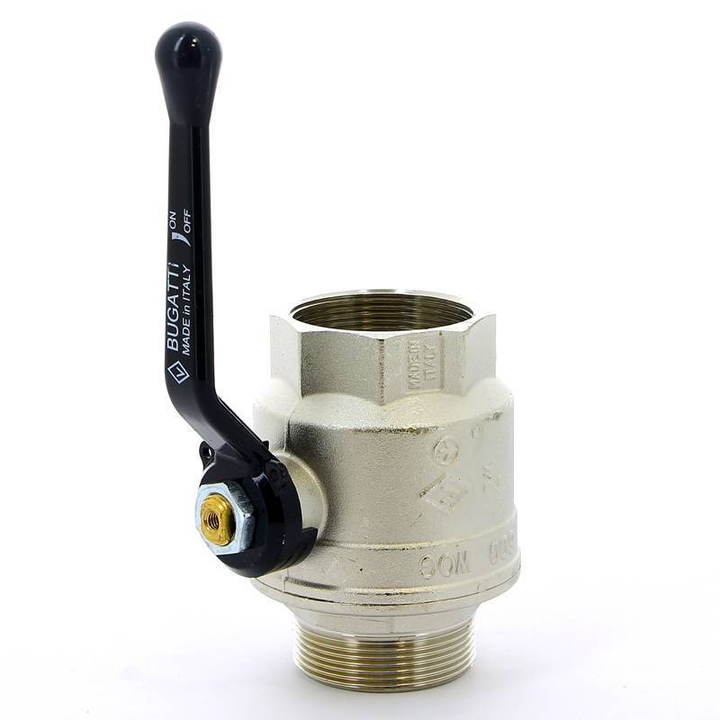 Кран шаровой Bugatti Oregon 2 НВ рычаг 03050092