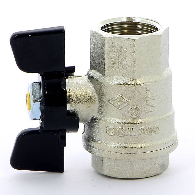 Кран шаровой Bugatti Oregon 302 ВВ бабочка 1/2 03020062