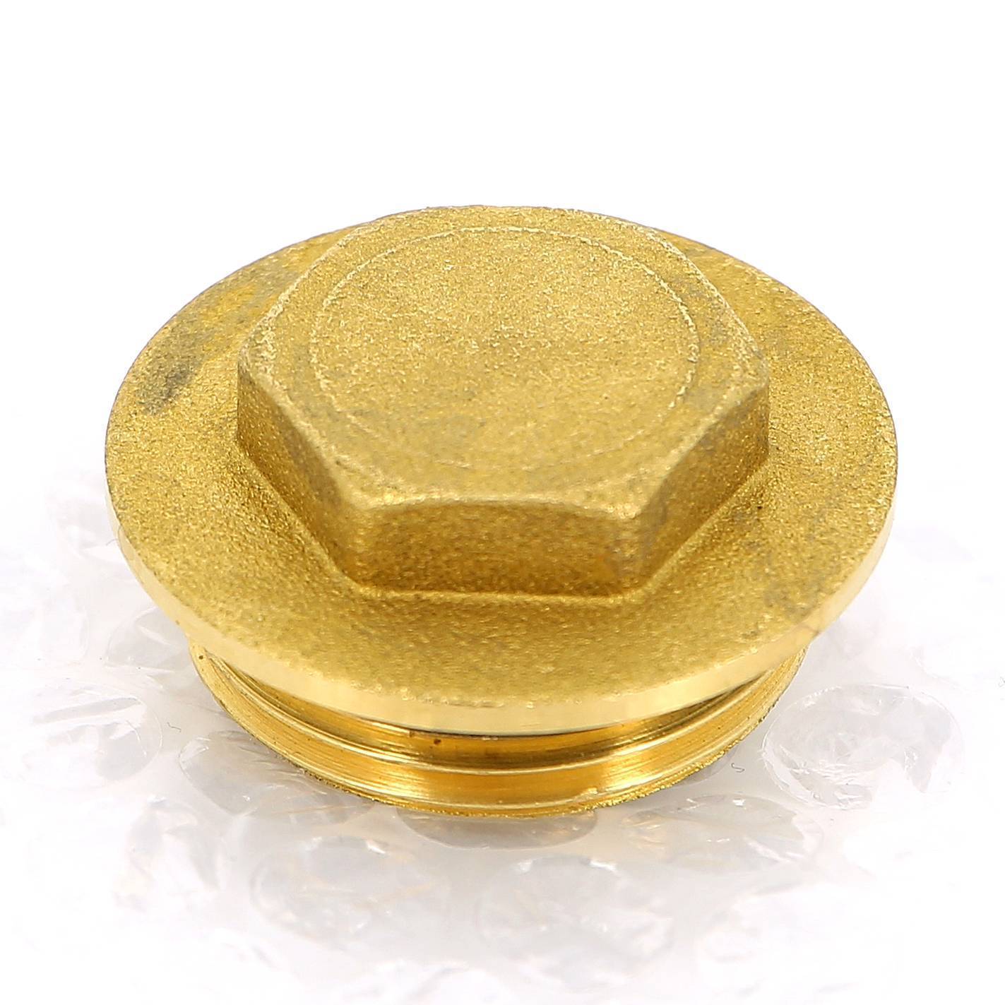 Заглушка латунная с наружной резьбой Tiemme 1 1950002