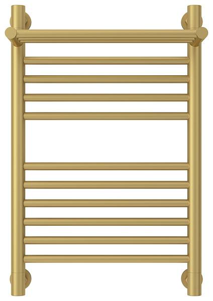 Полотенцесушитель водяной Сунержа Богема+ с 1 полкой 400x600 мм матовое золото 032-0223-6040