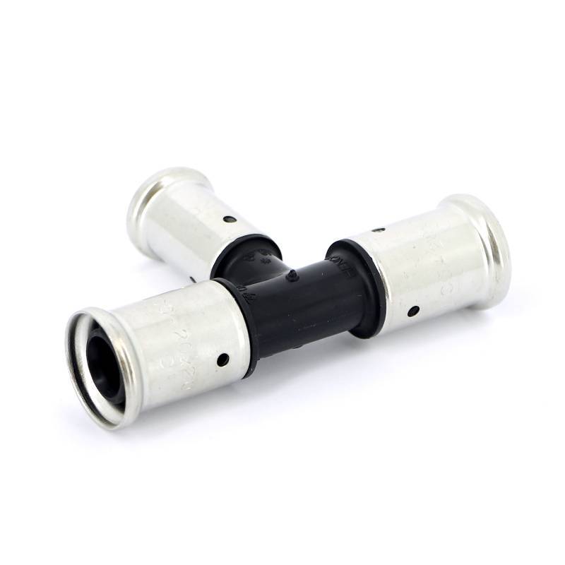 Тройник пресс HENCO PVDF 20х16х20 мм 10PK-201620