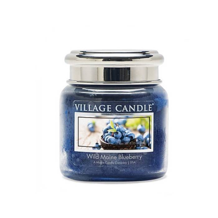 Ароматическая свеча Village Candle Wild Blueberry Дикая черника 92 г 10181