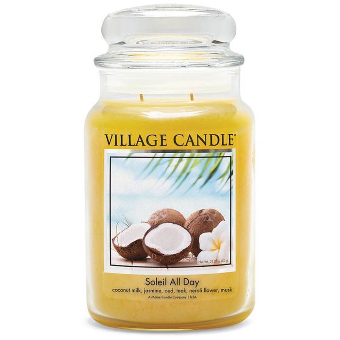 Ароматическая свеча Village Candle Солнечный день 602 г 10141