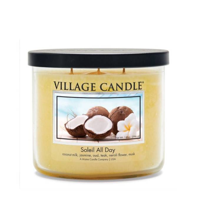 Ароматическая свеча Village Candle Солнечный день 396 г 10142