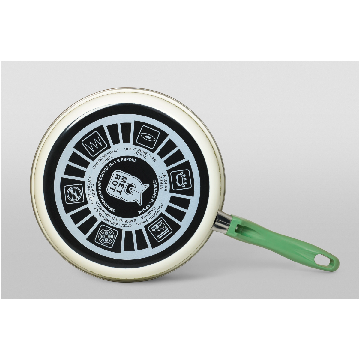 Сковорода эмалированная Metrot Олива 24 см 7303
