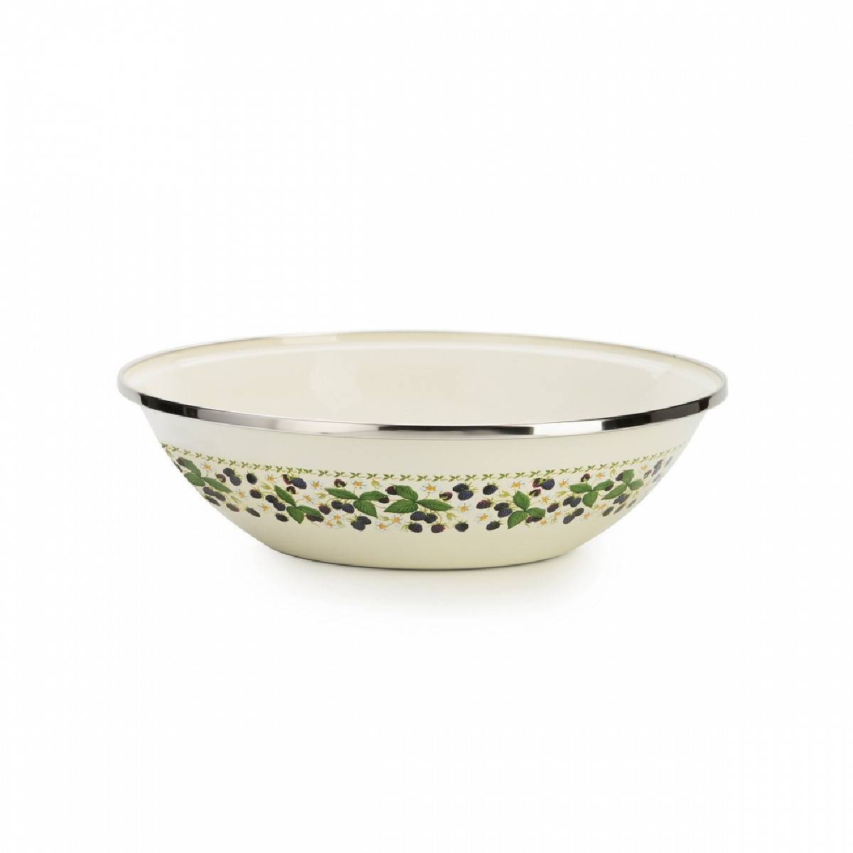 Таз эмалированный Metrot Ежевика 3.5 л 218441