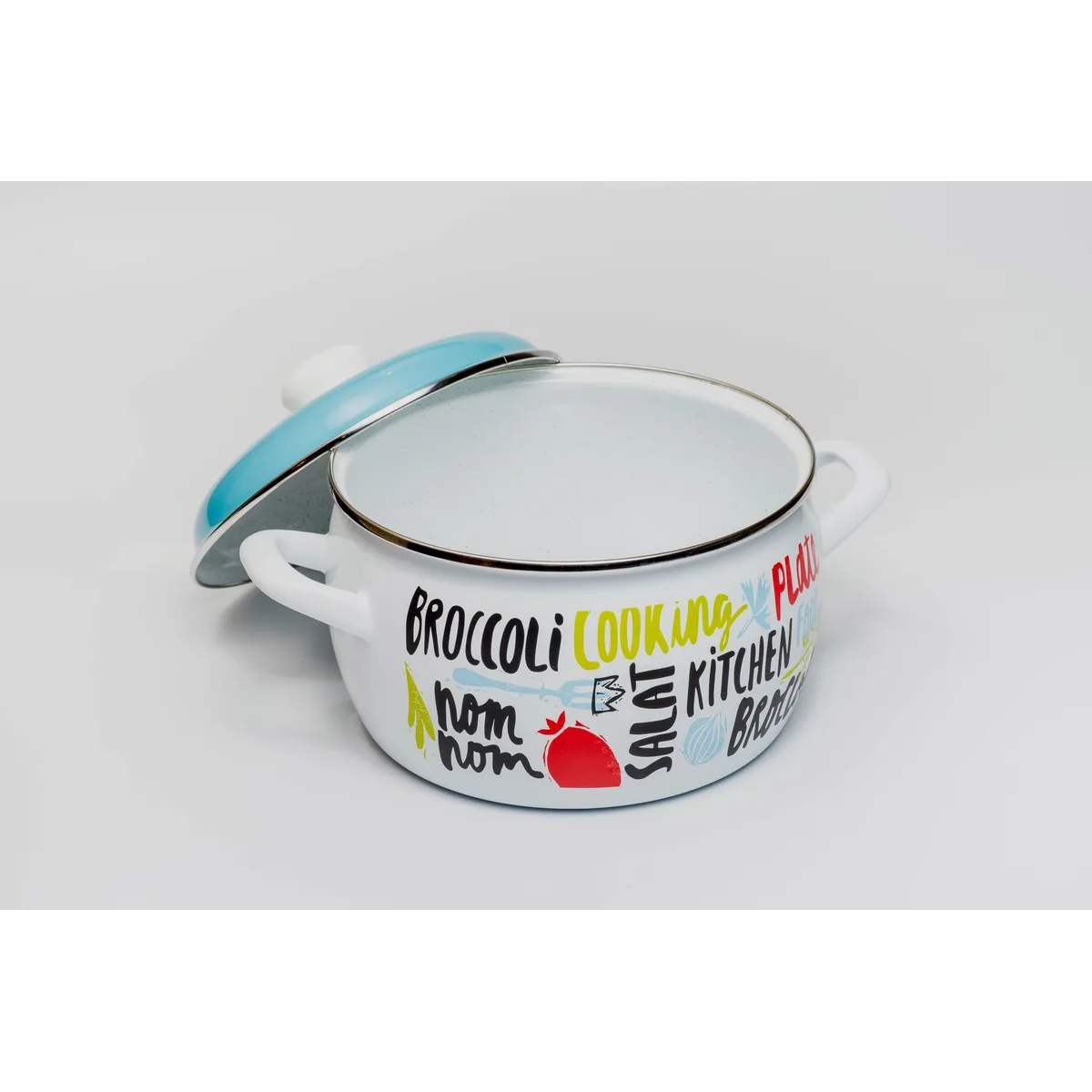 Набор посуды Metrot Брокколи эмалированная сталь 6 предметов 7354