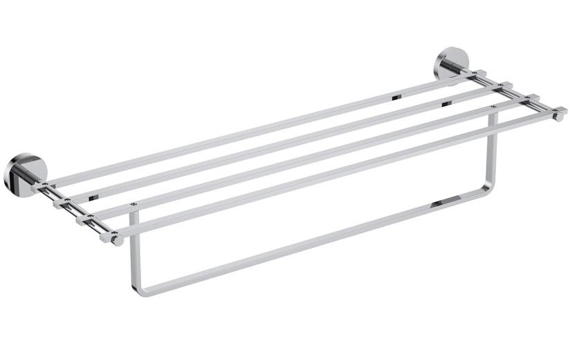 Полка для полотенец Aquanet БЕТТА хром AQ4615CR