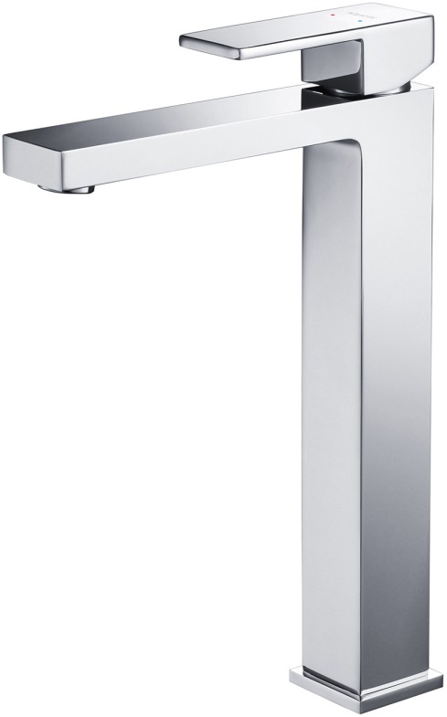 Смеситель для раковины Aquanet Либра высокий 257 мм без донного клапана AQ1604CR