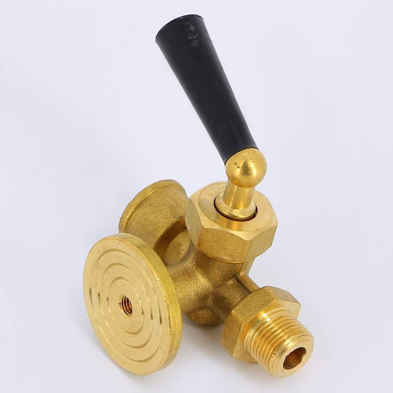 Кран трехходовой Emmeti 3/8 для манометра с фланцем 00508038