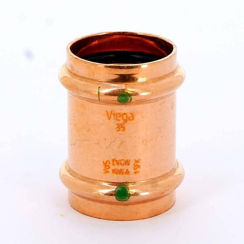 Муфта надвижная пресс Viega Profipress 35 мм медь 461294