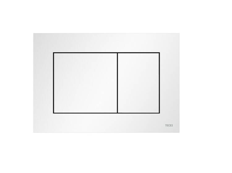 Панель смыва для унитаза TECE TECEnow 220х150 мм белый матовый 9240417