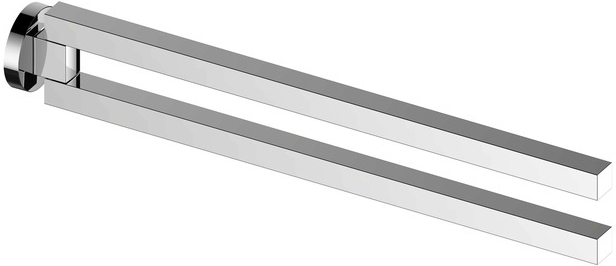 Полотенцедержатель KEUCO EDITION 90 двойной поворотный хром 19018010000