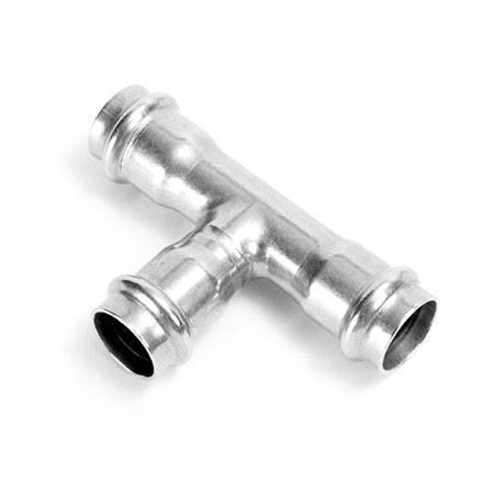 Тройник пресс IBP B Press Inox 54х22х54 мм нержавеющая сталь PS5130 0542254