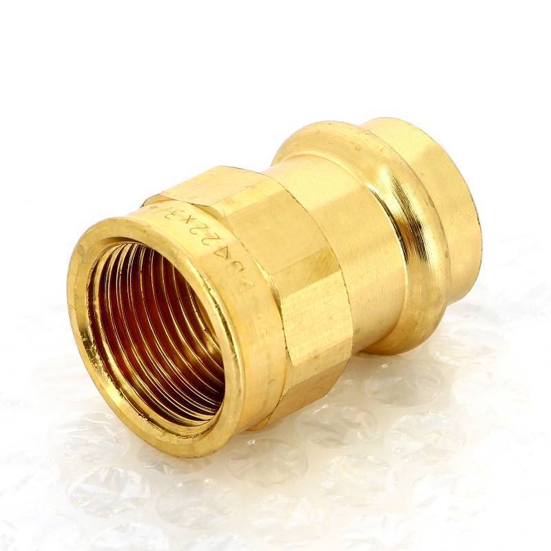 Муфта переходная IBP >B< Press 22 мм х 3/4 ВР бронза P4270G02206000