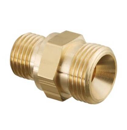 Ниппель двойной Oventrop Ofix-Oil G 3/8 x G 3/8 латунь 2080051