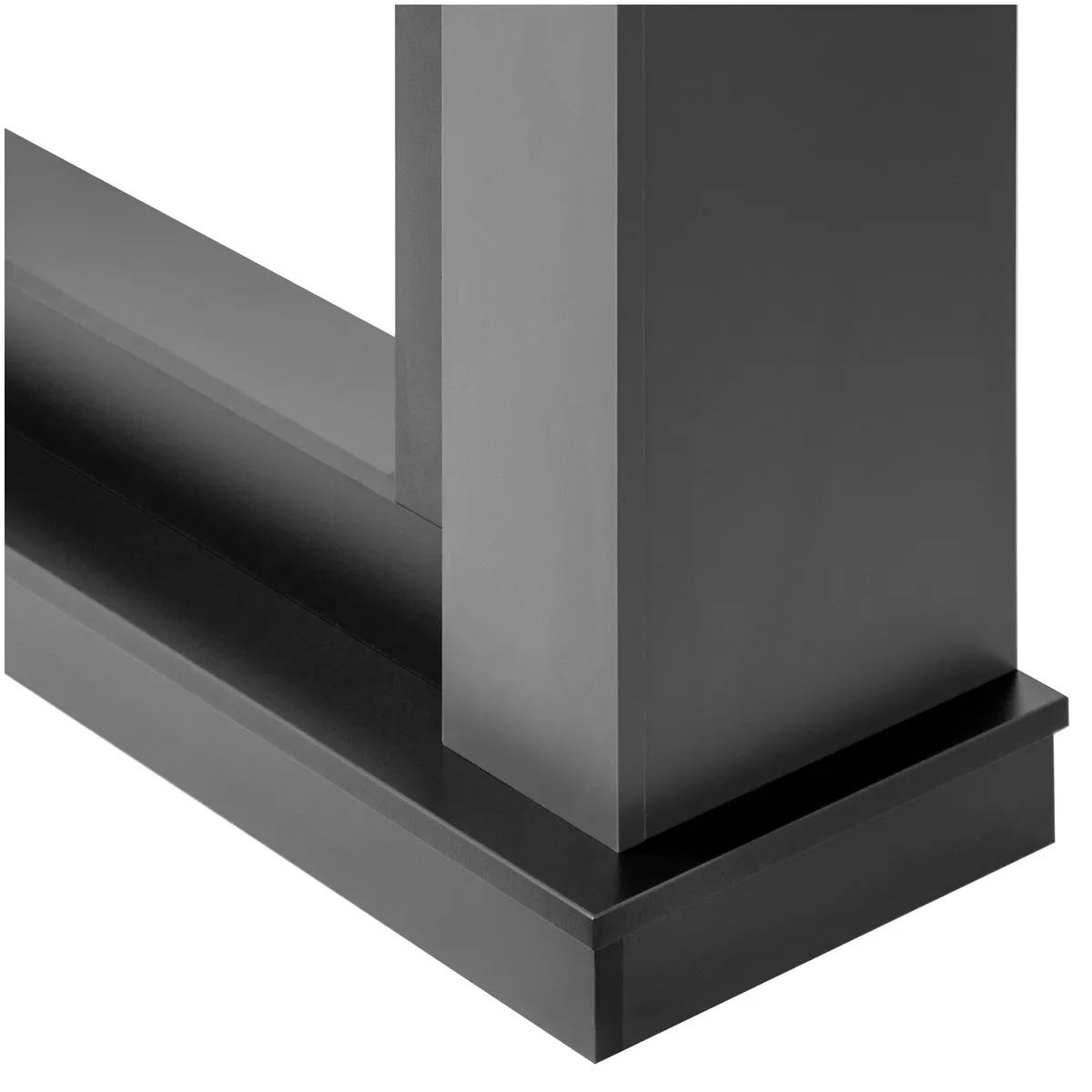 Портал для камина Firelight Canto Long графит / черный 18777