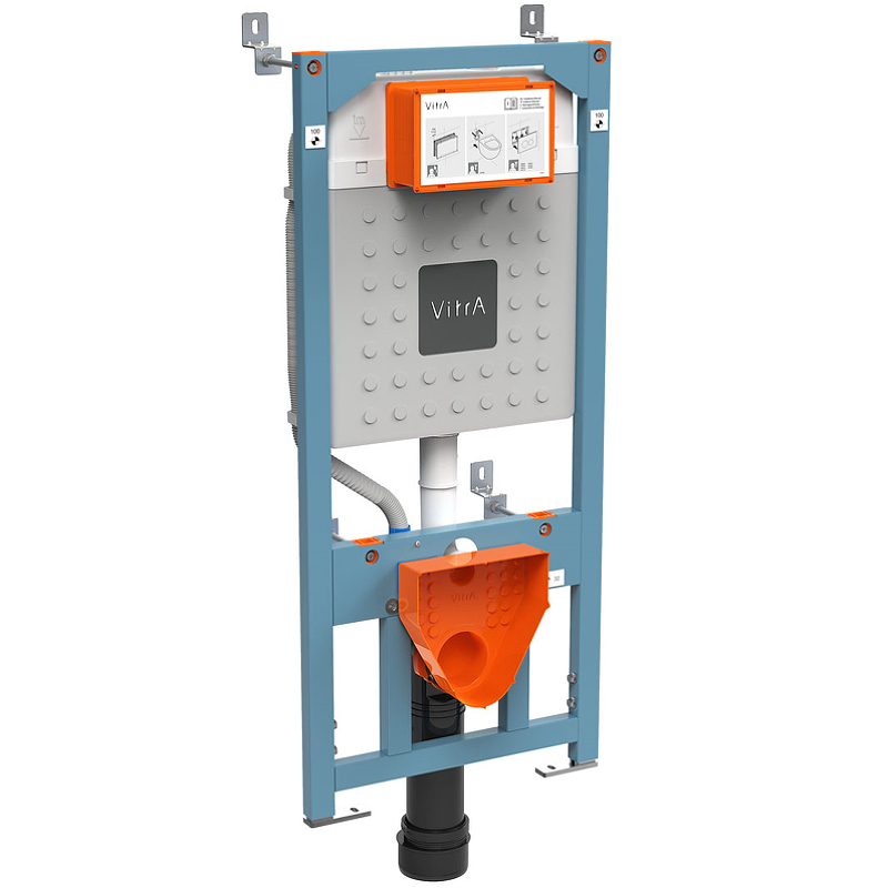 Система инсталляции для унитаза VitrA V12 3/6 л глубина 12 см 762-5800-01