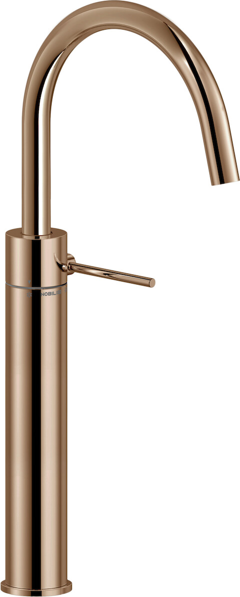 Смеситель для раковины Nobili Velis высокий 314 мм красное золото VE125168/2RCP