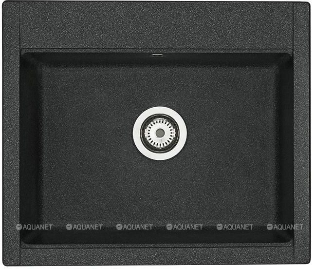 Мойка кухонная Aquaton Делия 60 графит 1A715232LD210